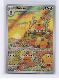Dottler 184/182 Illustration Rare Paradox Rift Pokemon Near Mint - Image 1