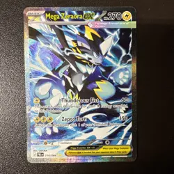 Pokemon ME05 Pitch Black Mega Zeraora ex 114/086 Special Illustration Rare NM - Image 1