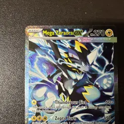 Pokemon ME05 Pitch Black Mega Zeraora ex 114/086 Special Illustration Rare NM - Image 5