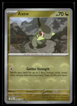 Axew 068/086 Black Bolt POKEBALL Common Pokemon - Image 1