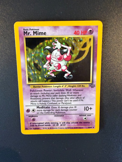 Mr. Mime - 1999 Pokemon Jungle 6/64 Holo Rare Vintage WOTC EX / LP+ - Image 1