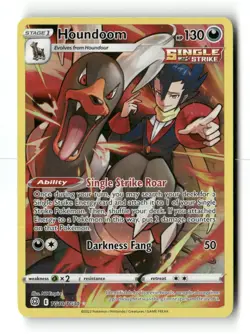 Houndoom TG10/TG30 Holo Brilliant Stars Trainer Gallery Pokemon NM - Image 1