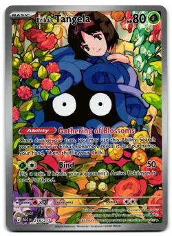 Erika's Tangela 218/217 - 🌊 Ascended Heroes Pokemon TCG 🖤 - NM - Image 1