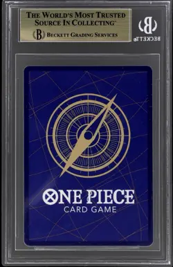 FIVE ELDERS 2025 ONE PIECE HIS WILL SUPER RARE ALT ART #OP13-082 BGS 10 Pristine - Image 2