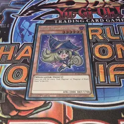 Yu-Gi-Oh! TCG Dark Magician Girl 1st Ed BLGG-EN003 English Secret Rare Chibi - Image 1