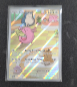 Pokemon TCG Chansey 187/167 Twilight Masquerade Illustration Rare Full Art Holo - Image 1