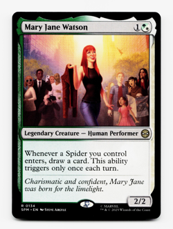 Mary Jane Watson [Marvel's Spider-Man] MTG NM/M 🌳⚪ *Ships Meow!* - Image 1