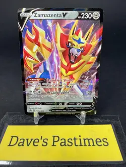 Zamazenta V Promo Holo SWSH: Sword & Shield Promo Cards SWSH019 NM oky CG Works - Image 1