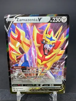 Zamazenta V Promo Holo SWSH: Sword & Shield Promo Cards SWSH019 NM oky CG Works - Image 2