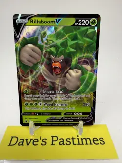Rillaboom V - Holo Promo SWSH: Sword & Shield Promo Cards SWSH014 NM P5 - Image 1