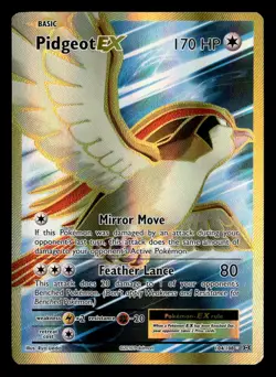Pidgeot EX 104/108 Ultra Rare Evolutions Pokemon Card - Image 2