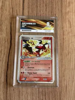 Arcanine EX 2006 Legend Maker ACE 8 Pokemon TCG Card 83/92 - Image 1