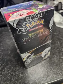 Pokemon Mega Evolutions Pitch Black Trading Cards 18 Packs Sealed FAST DISPATCH - Image 1