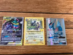 Pokemon Card Lot 3 Cards Muk & Alolan Muk GX Cobalion GX Light Toxtricity HP - Image 1