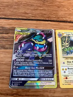 Pokemon Card Lot 3 Cards Muk & Alolan Muk GX Cobalion GX Light Toxtricity HP - Image 2