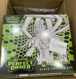 2 x Pokemon TCG Perfect Order - Pokemon Center Elite Trainer Box ETB New Sealed - Image 1