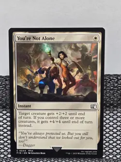 MTG, You're Not Alone, C, Final Fantasy, FIN, NM/MINT, 0044 - Image 1