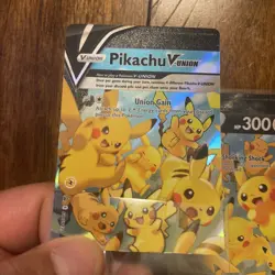Pokemon Pikachu V-Union 4 Cards SWSH Sword & Shield Promo Cards Holo TCG - Image 2