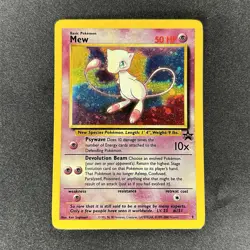 Mew 9 Black Star Promo Holo Pokemon - Image 1