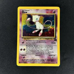 Mew 9 Black Star Promo Holo Pokemon - Image 2