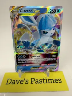 Glaceon VSTAR SWSH197 (NM) - Sword & Shield Black Star Promo - Pokemon TCG P6 - Image 1