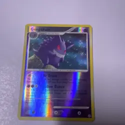 Pokemon TCG Gengar 27/130 Diamond and Pearl Reverse Holo Rare 110HP EN - Image 1