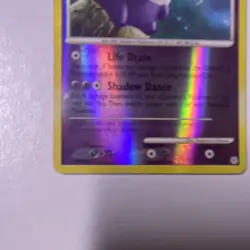 Pokemon TCG Gengar 27/130 Diamond and Pearl Reverse Holo Rare 110HP EN - Image 2