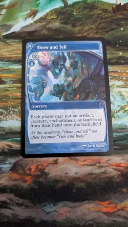 Show and Tell (Future Sight) Mystery Booster 2 Regular NM MTG - Image 1