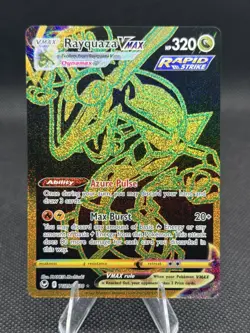 Rayquaza VMAX TG29/TG30 Silver Tempest Trainer Gallery Pokemon Holo NM - Image 1