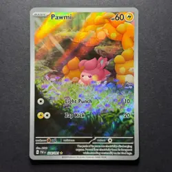 Pawmi 226/091 Illustration Rare Paldean Fates Pokemon Tcg Holo - Image 1