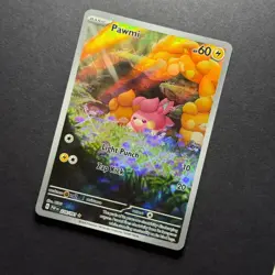 Pawmi 226/091 Illustration Rare Paldean Fates Pokemon Tcg Holo - Image 3