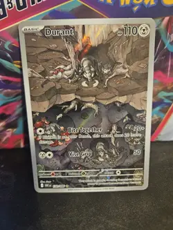 Pokemon TCG Durant 150/086 White Flare Illustration Rare Near Mint Condition - Image 1