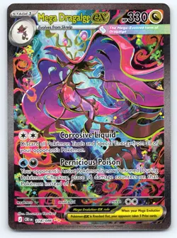 Pokemon TCG Chaos Rising Mega Dragalge ex 118/086 Special Illustration Rare 2026 - Image 1