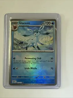 Pokemon TCG - Glaceon - Prismatic Evolutions - 025/131 - Masterball - Mint!! - Image 1