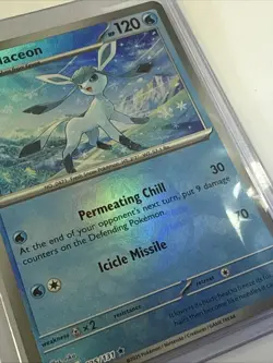 Pokemon TCG - Glaceon - Prismatic Evolutions - 025/131 - Masterball - Mint!! - Image 2