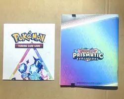 Prismatic Evolutions Binder collection & Poster Collection Pokemon TCG No packs - Image 2