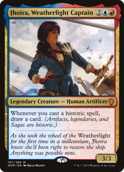 Jhoira, Weatherlight Captain #197 (MP) Dominaria DOM Magic MTG - Image 1