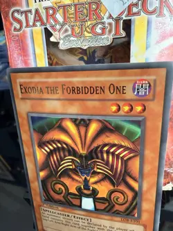 Yu-Gi-Oh! Exodia The Forbidden One Ultra Rare Card LOB-E101 1st Edition - Image 2