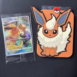 Pokemon TCG Flareon Full Art Holo Promo (Chinese) CSGC 002/008 SEALED -UK SELLER - Image 1