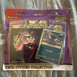 Pokemon TCG Ascended Heroes Gastly Tech Sticker Collection - Factory Sealed - Image 1
