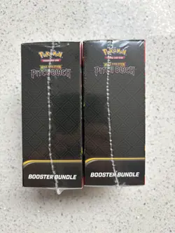 Pokemon Pitch Black Booster Bundle 6 Packs SEALED Mega Evolution Darkrai ex - Image 3