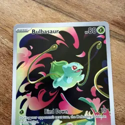 Bulbasaur 133/132 Mega Evolutions Illustration Rare Pokemon Card TCG - Image 2