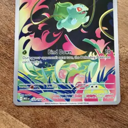 Bulbasaur 133/132 Mega Evolutions Illustration Rare Pokemon Card TCG - Image 3