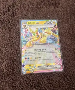 Pokemon TCG Prismatic Evolutions Jolteon EX Holo Double Rare Card 030/131 - Image 1