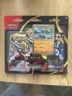 Pokemon TCG - Pitch Black Mega Evolution Triple Blister Pack - Sealed - In Hand - Image 1