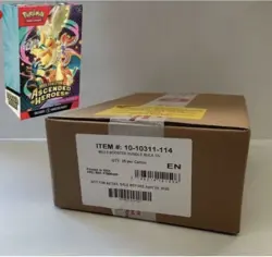 Pokemon TCG Ascended Heroes Booster Bundle Case - Sealed 25x - Image 1