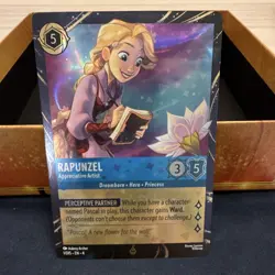 Walt Disney World Lorcana Rapunzel Appreciative Artist Promo Foil EN - Image 1