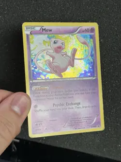 Pokemon Mew BW98 Holo Black Star Promo SWIRL - Image 4