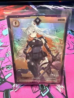 Gamersupps VCARD Deme FOIL 9 Promo Card Limited Edition NM/M Creator Vtuber GG - Image 1