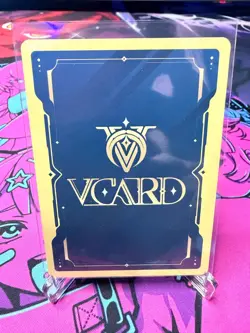 Gamersupps VCARD Deme FOIL 9 Promo Card Limited Edition NM/M Creator Vtuber GG - Image 2